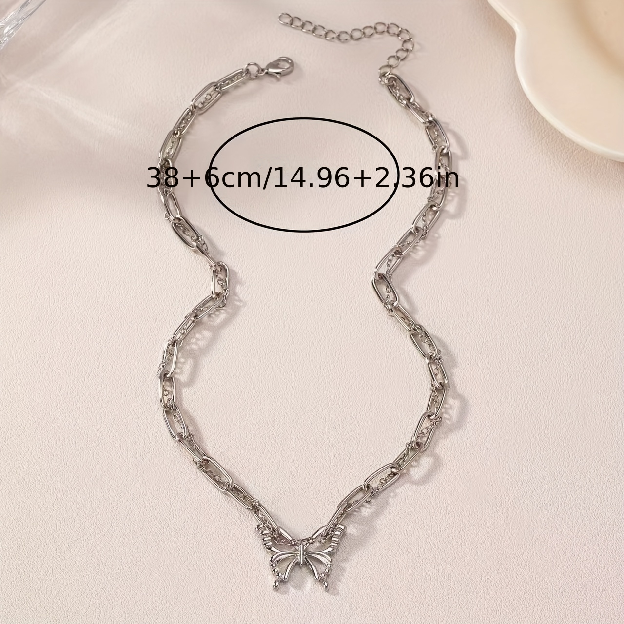 A Double-layer Stackable 18K Gold-plated Necklace